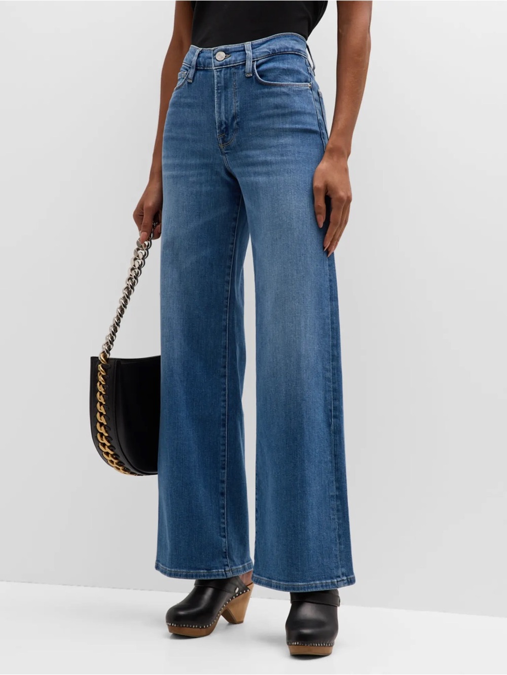 Frame Denim Le Slim Palazo Jean Sz 28
